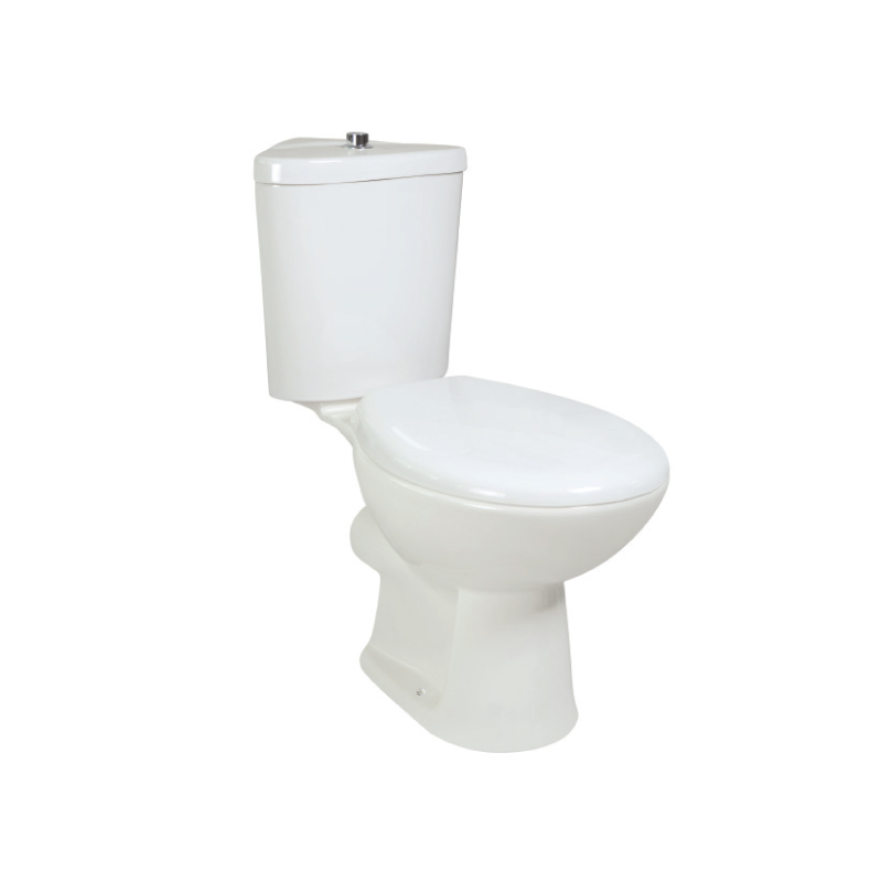 Dwuczęściowa narożna toaleta z porcelany łazienkowej - SD306C